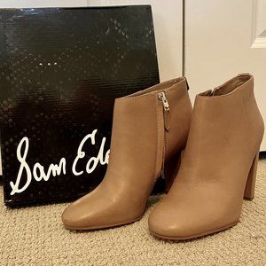 Sam Edelman Leather Booties